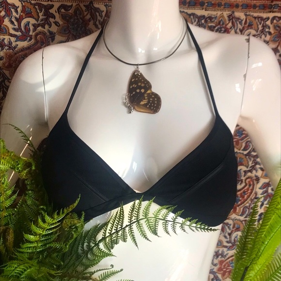 Sterling Silver Butterfly Wing incased in Resin Pendant (7 cm Total Length) - Picture 14 of 17